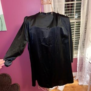 NWT ASOS Black Long Sleeved Dress